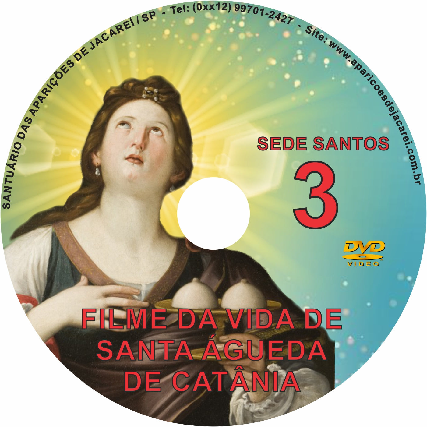 DVD Sede Santos 3 DVD Sede Santos 3